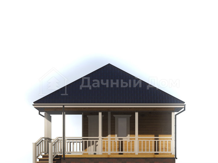 Баня из бруса ББ007