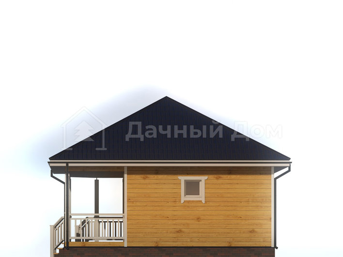 Баня из бруса ББ007