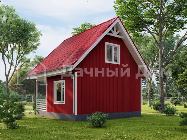 Каркасная баня БК037