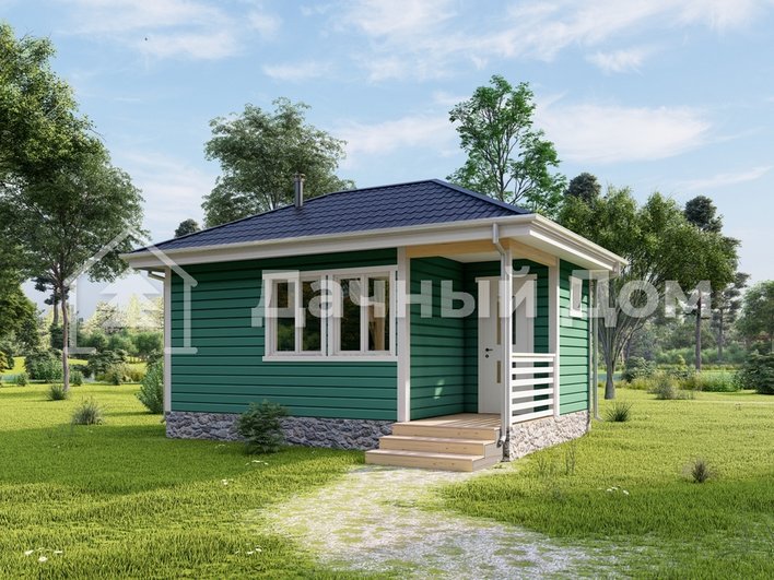 Каркасная баня БК050