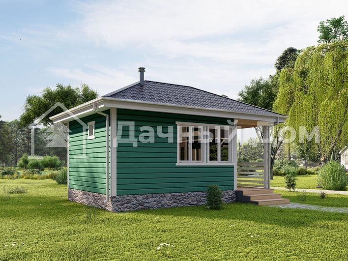 Каркасная баня БК050