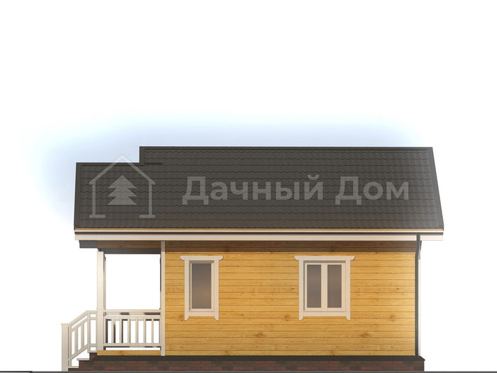 Дом из бруса ДБ001