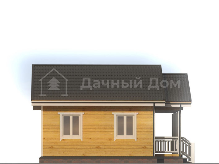 Дом из бруса ДБ001