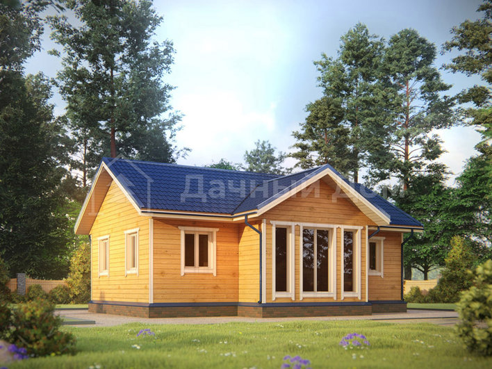 Дом из бруса ДБ003