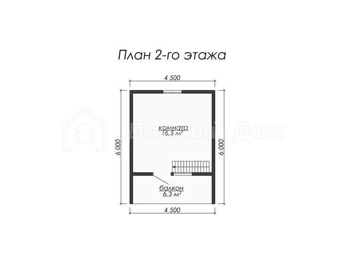 Дом из бруса ДБ005
