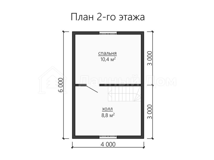Дом из бруса ДБ010