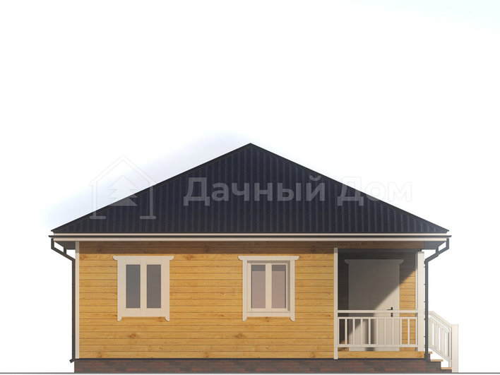 Дом из бруса ДБ012