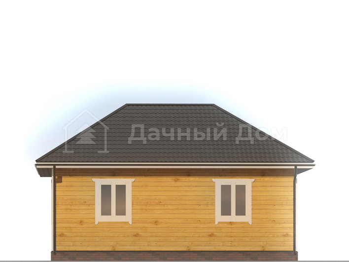 Дом из бруса ДБ012