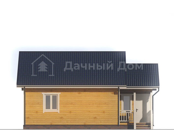 Дом из бруса ДБ013