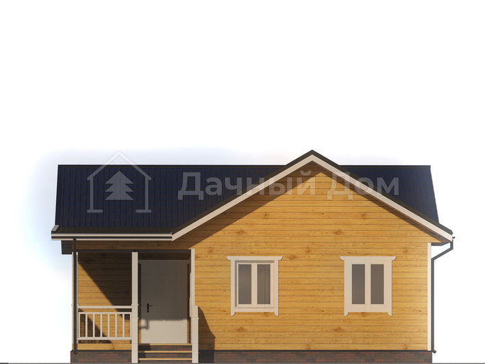 Дом из бруса ДБ015
