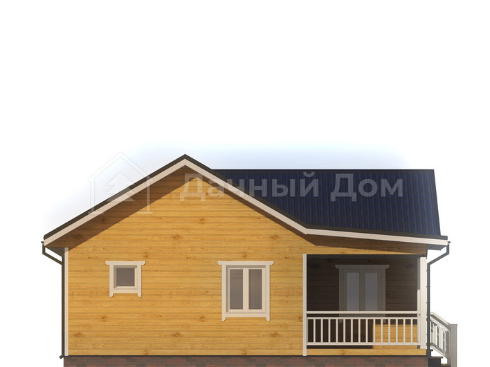 Дом из бруса ДБ015