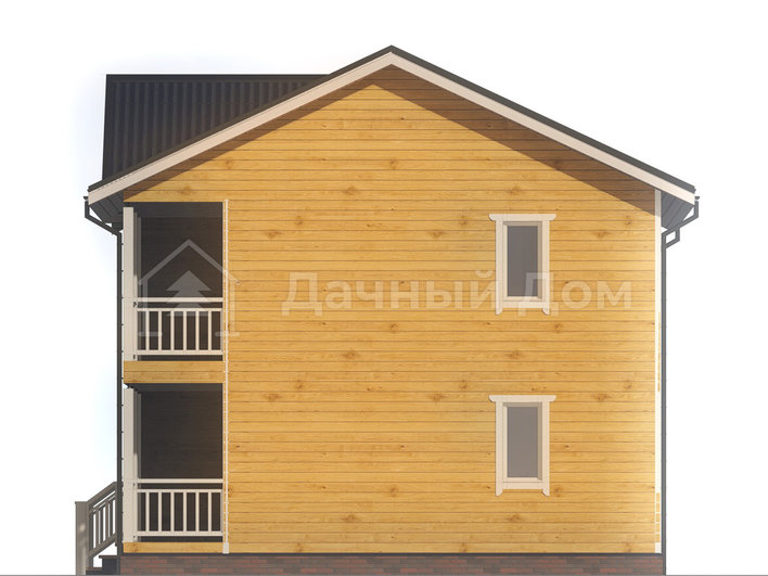Дом из бруса ДБ019
