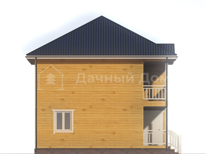 Дом из бруса ДБ022