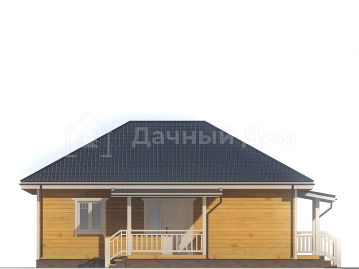 Дом из бруса ДБ055