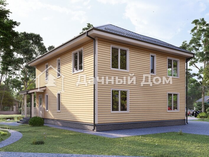 Дом из бруса ДБ073