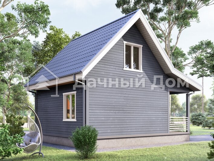 Каркасный дом ДК002