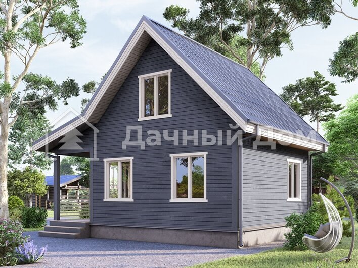 Каркасный дом ДК002