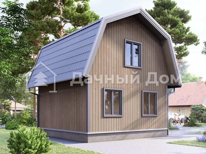 Каркасный дом ДК003