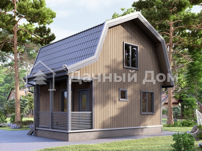 Каркасный дом ДК003