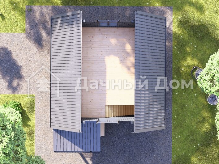 Каркасный дом ДК005