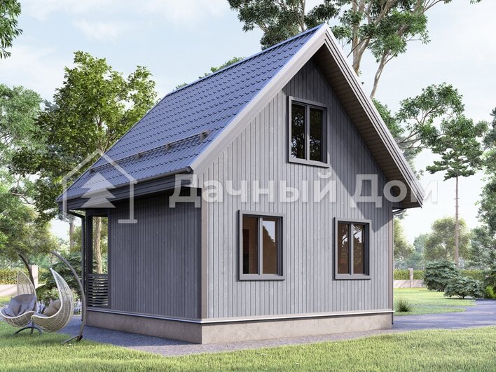 Каркасный дом ДК006