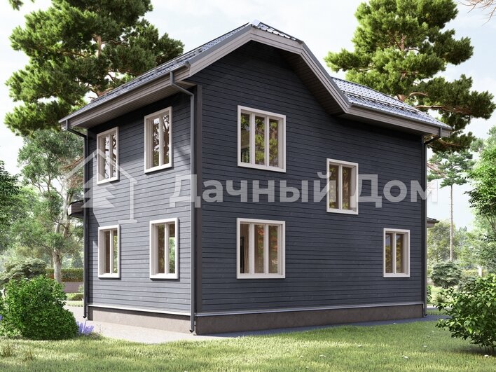Каркасный дом ДК008