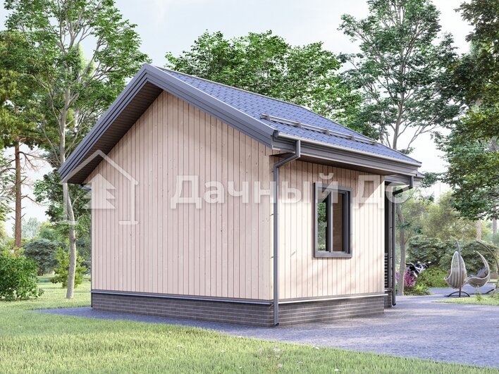 Каркасный дом ДК009