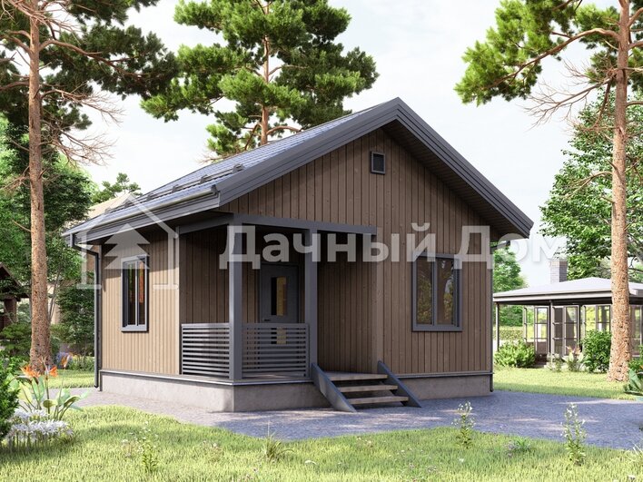 Каркасный дом ДК010