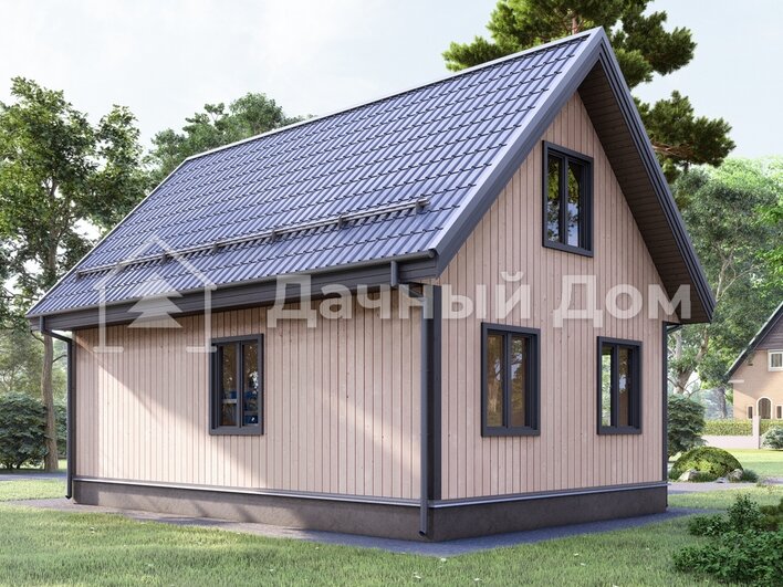 Каркасный дом ДК014