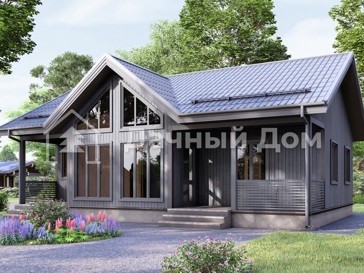 Каркасный дом ДК016