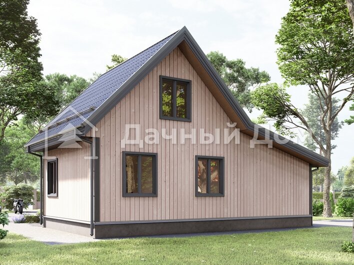 Каркасный дом ДК017