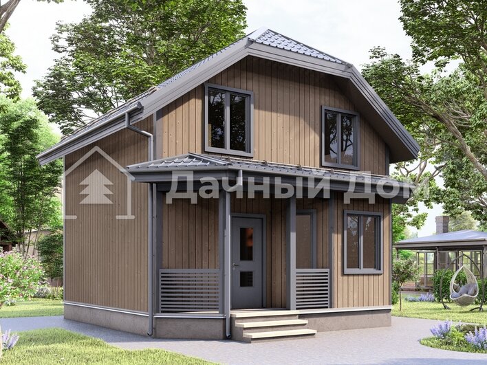 Каркасный дом ДК031