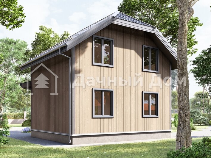 Каркасный дом ДК031