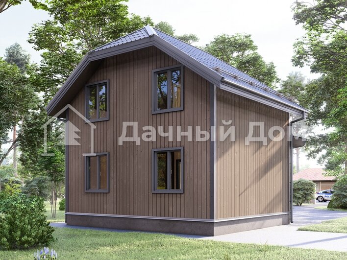 Каркасный дом ДК031