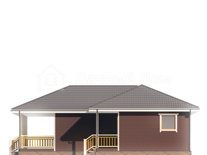 Каркасный дом 12х10 ДК037