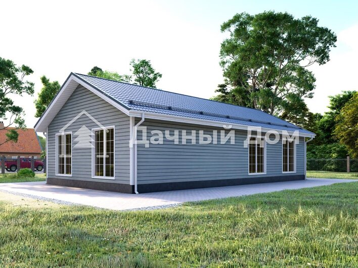 Каркасный дом ДК049