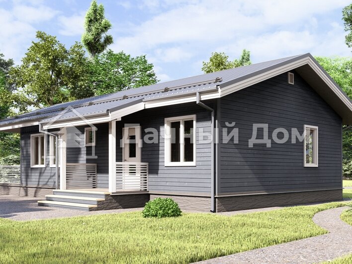 Каркасный дом 15х8 ДК039
