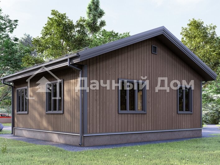 Каркасный дом ДК042