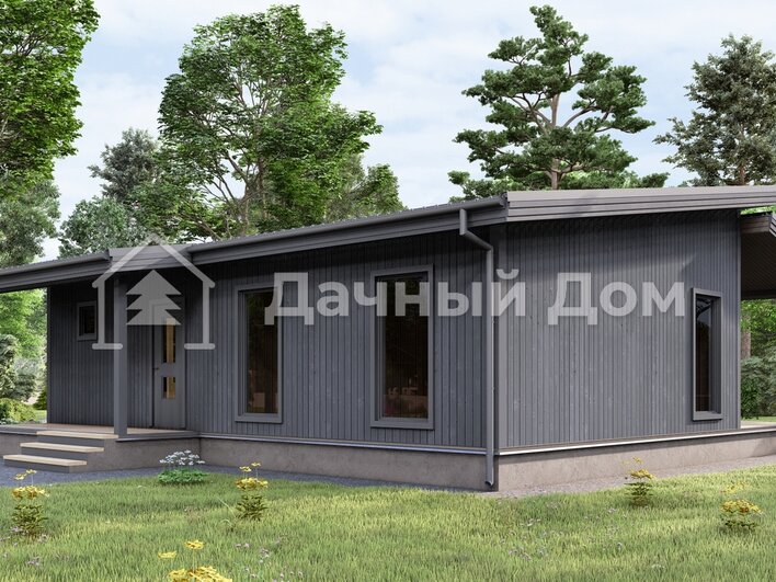 Каркасный дом ДК046