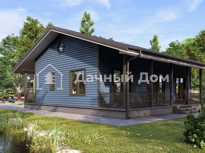 Каркасный дом ДК059