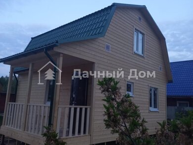 Каркасный дом 6х6 с мансардным этажом в Московской области