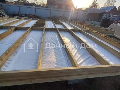 Каркасный дом 6х6 с мансардным этажом в Московской области