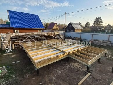 Каркасный дом 6х6 с мансардным этажом в Московской области