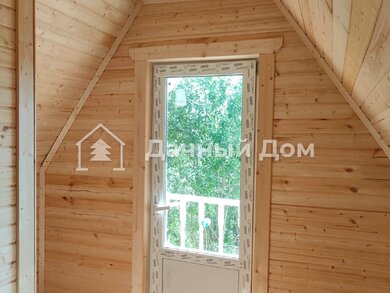 Дом из бруса 9х6 с мансардой под ключ в Карелии