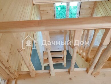 Дом из бруса 9х6 с мансардой под ключ в Карелии