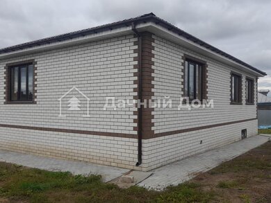 Дом из бруса облицовка из кирпича и баня из бруса в Нижегородской области