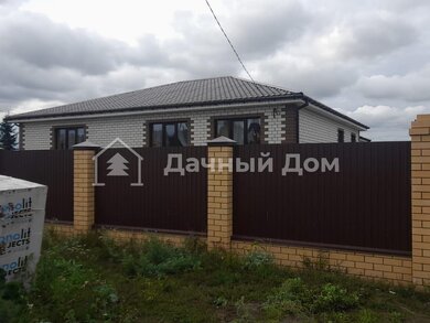 Дом из бруса облицовка из кирпича и баня из бруса в Нижегородской области