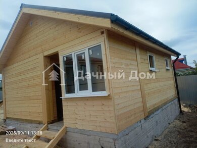 Дом из бруса облицовка из кирпича и баня из бруса в Нижегородской области