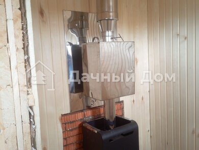 Дом из бруса облицовка из кирпича и баня из бруса в Нижегородской области