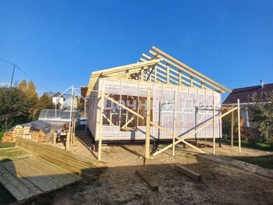 Каркасный дом 8х8 для зимнего проживания в Ленинградской области